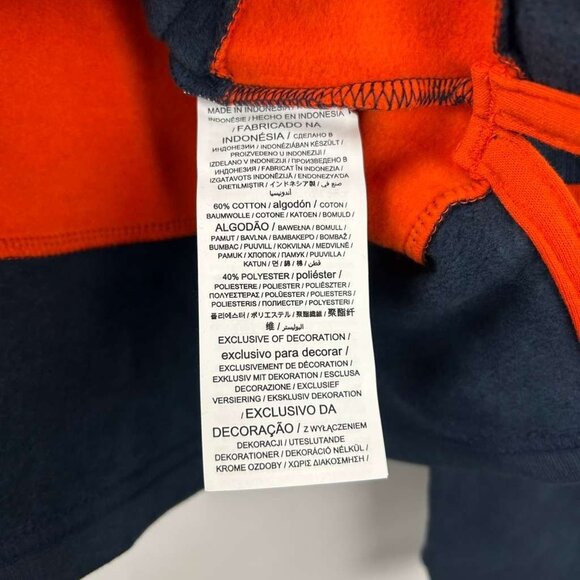 NWT Nfl Women's 2XL Team Apparel Chicago Bears Navy Pullover Hoodie - Picture 8 of 14